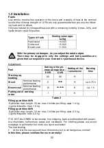 Предварительный просмотр 23 страницы Wamsler TYP10180 LOFT User Instruction