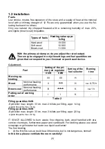 Предварительный просмотр 25 страницы Wamsler TYP10180 O Series User Instruction