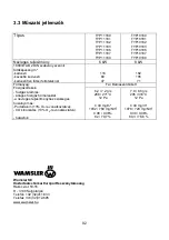 Предварительный просмотр 82 страницы Wamsler TYP10180 O Series User Instruction