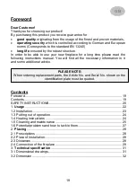 Preview for 19 page of Wamsler TYP10188 TRION-H User Instruction