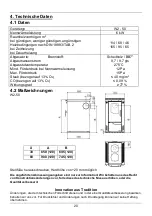 Preview for 20 page of Wamsler W2-50 Instructions For Installation And Use Manual