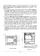 Preview for 29 page of Wamsler W2-50 Instructions For Installation And Use Manual