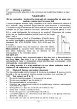 Preview for 31 page of Wamsler W2-50 Instructions For Installation And Use Manual