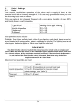 Preview for 34 page of Wamsler W2-50 Instructions For Installation And Use Manual