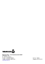 Preview for 84 page of Wamsler Westminster S User Instruction