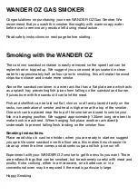 Preview for 3 page of Wander Oz LGS Assembly And Operation Instructions Manual