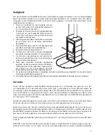 Предварительный просмотр 9 страницы WANDERS OIaf Eco round User Manual And Installation Manual