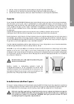 Preview for 9 page of WANDERS SQUARE 60 G User Manual And Installation Manual