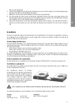 Preview for 11 page of WANDERS SQUARE 60 G User Manual And Installation Manual