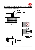 Preview for 4 page of W&F-LOCKS 1402 "One-Timer" Technical Information