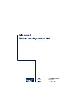 Preview for 1 page of W&T Electronics 57661 Manual