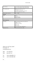 Предварительный просмотр 72 страницы W&T 57732 Manual