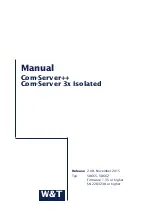 W&T Com-Server++ Manual preview