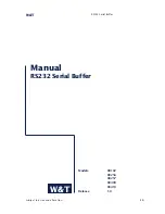 W&T RS232 88102 Manual preview