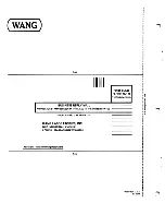 Предварительный просмотр 48 страницы Wang 2231W-6 User Manual