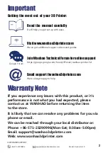 Preview for 3 page of WANHAO Duplicator 10 Instruction Manual