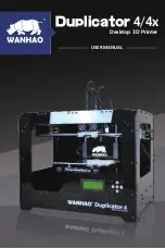 Preview for 1 page of WANHAO Duplicator 4 User Manual