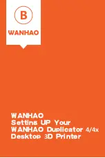 Preview for 8 page of WANHAO Duplicator 4 User Manual