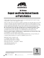 Предварительный просмотр 26 страницы WANHAO Duplicator 7 Plus User Manual