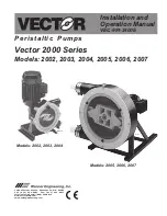 Wanner Engineering Vector 2000 Series Installation And Operation Manual предпросмотр