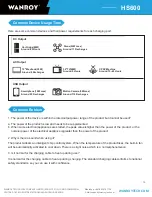 Preview for 6 page of Wanroy HS600 Manual