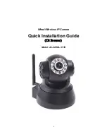 wanscam AJ-C2WA-C118 Quick Installation Manual предпросмотр