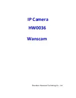 Предварительный просмотр 1 страницы wanscam HW0036 User Manual