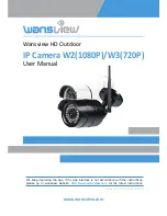 Wansview W2 User Manual preview