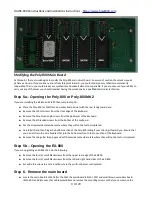 Предварительный просмотр 9 страницы Wantegrity HAWK-800 Constructions And Installations Instructions