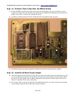 Предварительный просмотр 13 страницы Wantegrity HAWK-800 Constructions And Installations Instructions