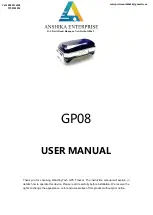 WANWAY TECH GP08 User Manual предпросмотр