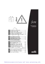 Wap Alto SQ 490-31 Operating Instructions Manual предпросмотр