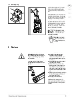 Предварительный просмотр 19 страницы Wap AQUA 1350 User Manual