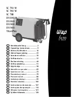 Wap DX 840 W Operating Instructions Manual предпросмотр