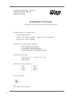 Предварительный просмотр 18 страницы Wap SC 702 Operating Instructions Manual