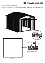 Preview for 29 page of WAR-LOCK GARDENSHED Gable Series Assembly Instructions Manual