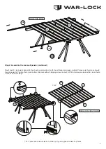 Предварительный просмотр 9 страницы WAR-LOCK GARDENSHED Skillion Series Assembly Instructions Manual