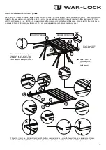 Предварительный просмотр 13 страницы WAR-LOCK GARDENSHED Skillion Series Assembly Instructions Manual