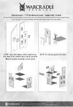 WARCRADLE SCENICS Dunsmouth Assembly Manual предпросмотр