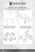 WARCRADLE SCENICS Gloomburg Manor Assembly Manual preview