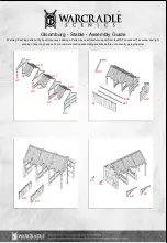 Предварительный просмотр 9 страницы WARCRADLE SCENICS Gloomburg Assembly Manual