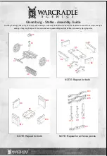 Предварительный просмотр 10 страницы WARCRADLE SCENICS Gloomburg Assembly Manual