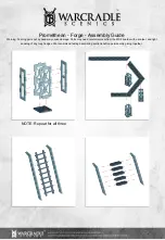 Предварительный просмотр 22 страницы WARCRADLE SCENICS Promethean The Refinery Assembly Manual