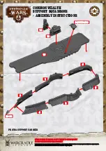 Предварительный просмотр 4 страницы WARCRADLE STUDIOS DYSTOPIAN WARS COMMONWEALTH SUPPORT SQUADRONS STOLETOV EKRANOPLAN Assembly Instructions