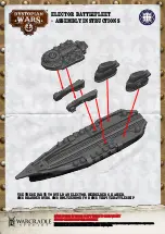 WARCRADLE STUDIOS Dystopian Wars Elector Battlefleet Assembly Instructions Manual preview