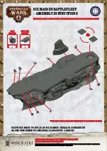 WARCRADLE STUDIOS DYSTOPIAN WARS ICE MAIDEN BATTLEFLEET Assembly Instructions Manual preview