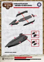 Предварительный просмотр 4 страницы WARCRADLE STUDIOS DYSTOPIAN WARS KONIG BATTLEFLEET Assembly Instructions Manual