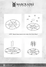 WARCRADLE STUDIOS Warcradle Scenics Funland Ferris Wheel Assembly Instructions предпросмотр