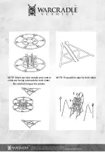 Preview for 2 page of WARCRADLE STUDIOS Warcradle Scenics Funland Ferris Wheel Assembly Instructions