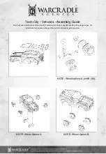 Предварительный просмотр 7 страницы WARCRADLE STUDIOS WARCRADLE SCENICS Tech City Vehicles Assembly Manual